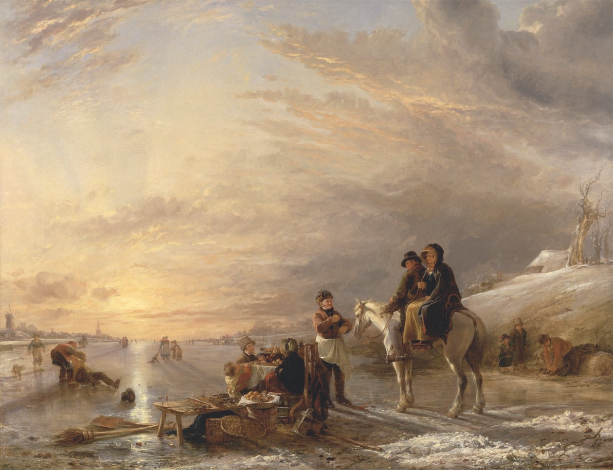 Frostszene von William Collins