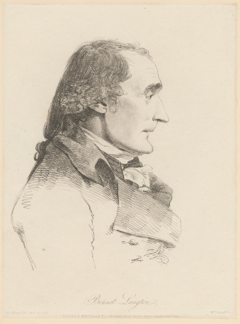Bennet Langton von William Daniell