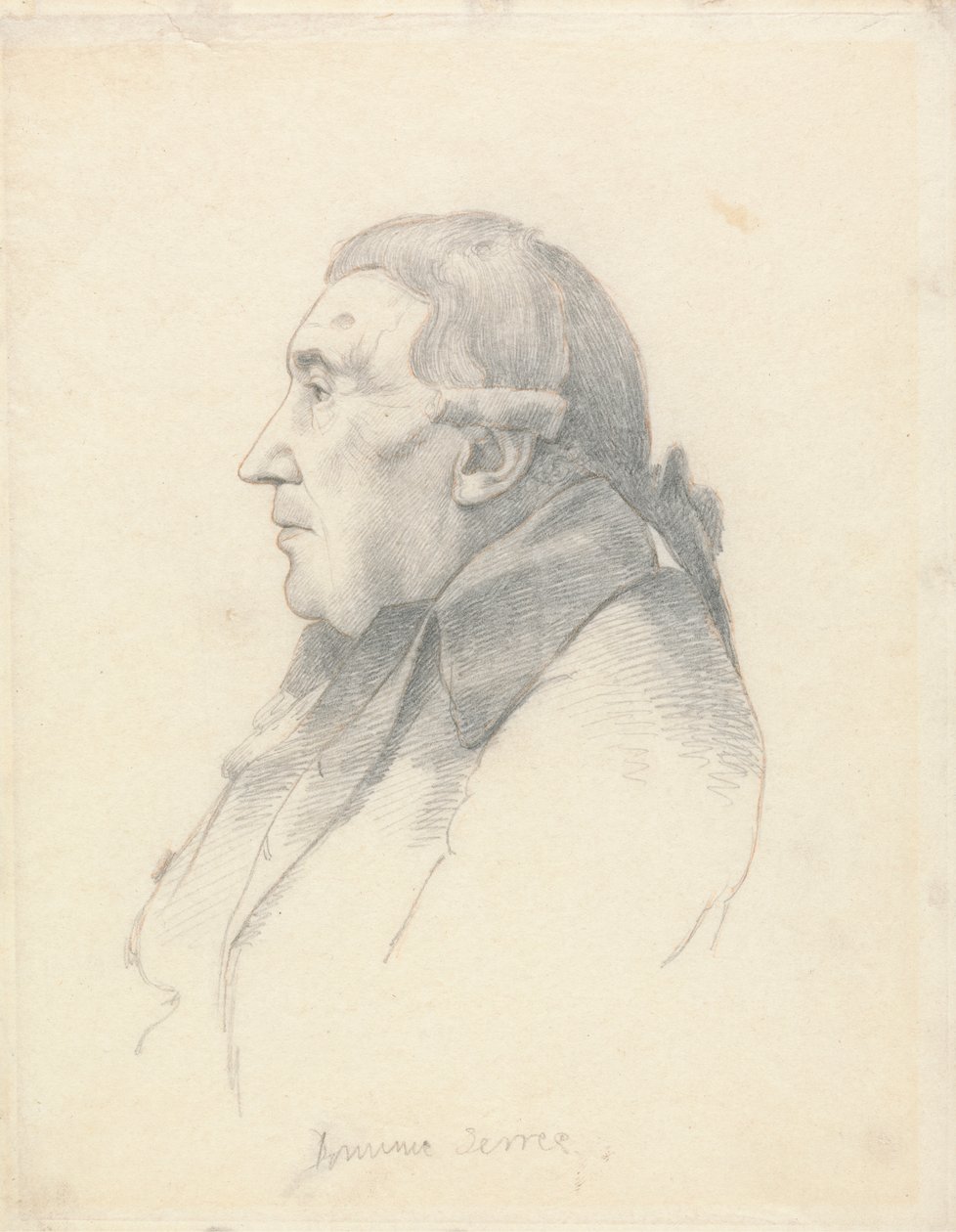 Porträt von Dominic Serres von William Daniell