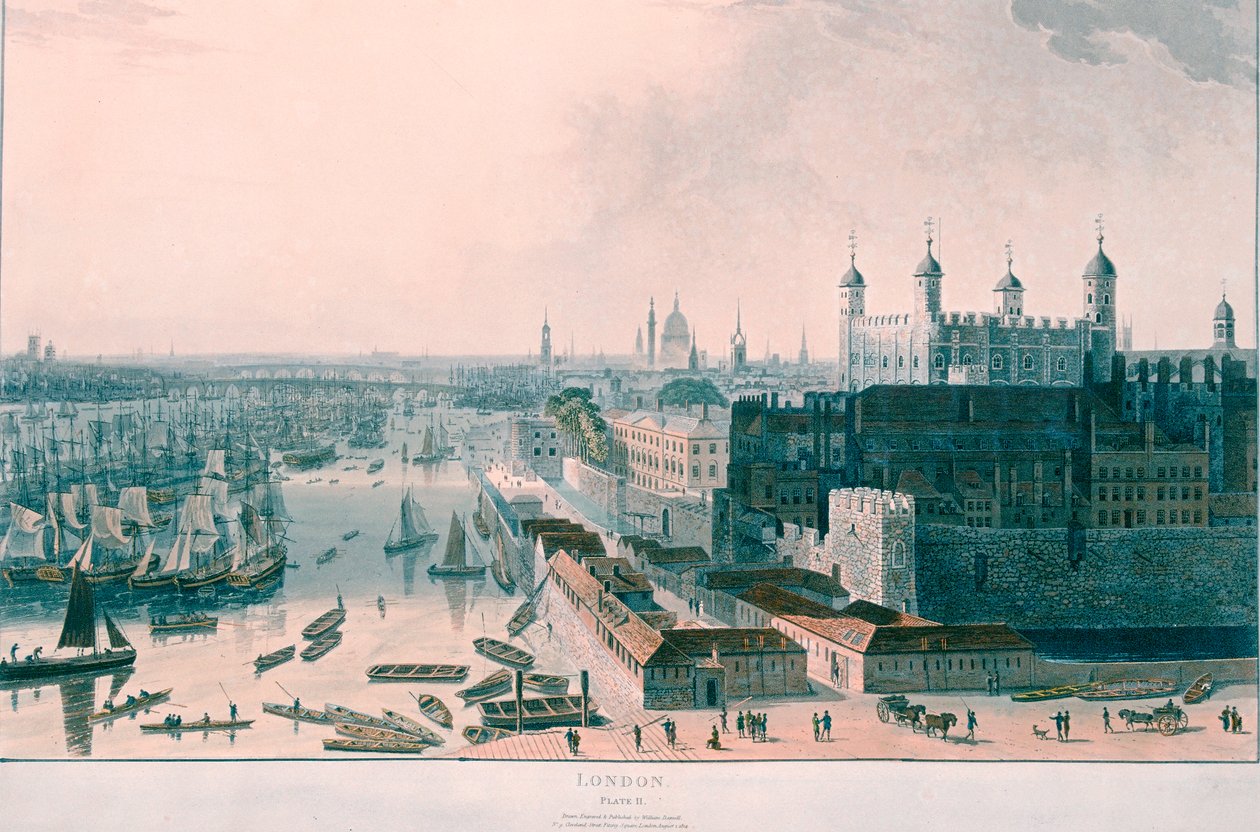 Ansicht von London, 1804 von William Daniell