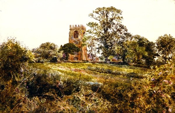 Shotwick Kirche, Cheshire von William Davis