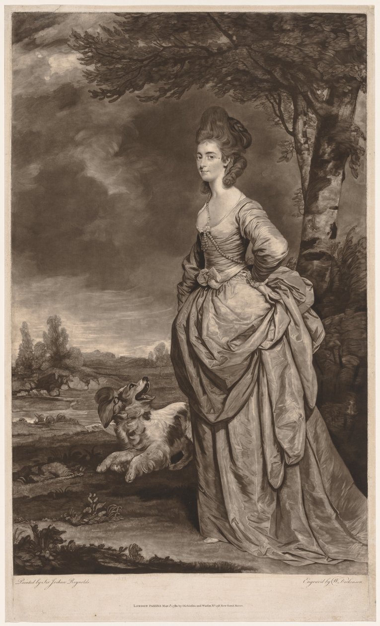 Frau Matthew Ellis von William Dickinson