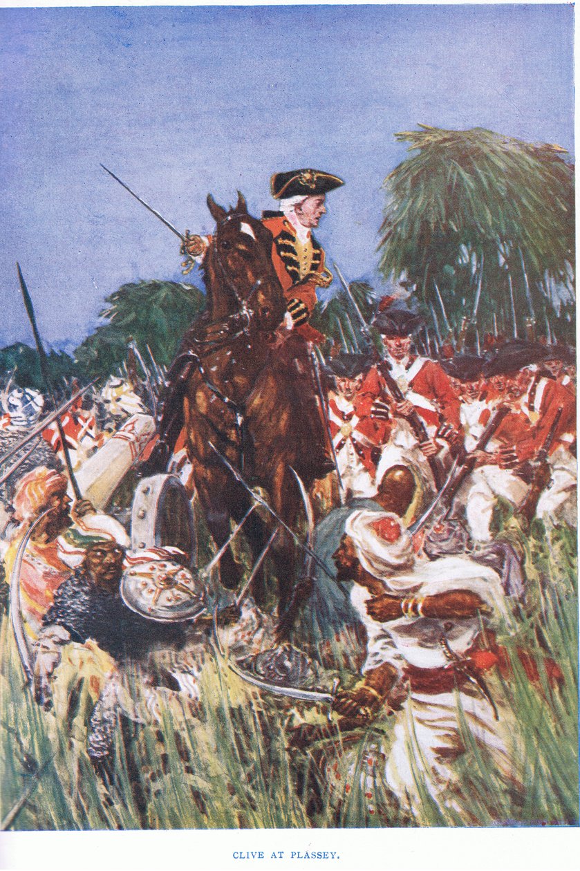 Clive bei Plassey von William Edward Stott