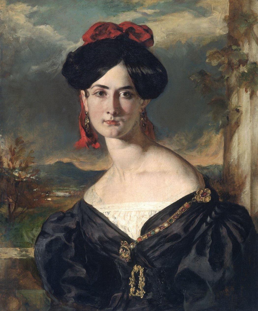 Louisa Vaughan (geb. Rolls) von William Etty