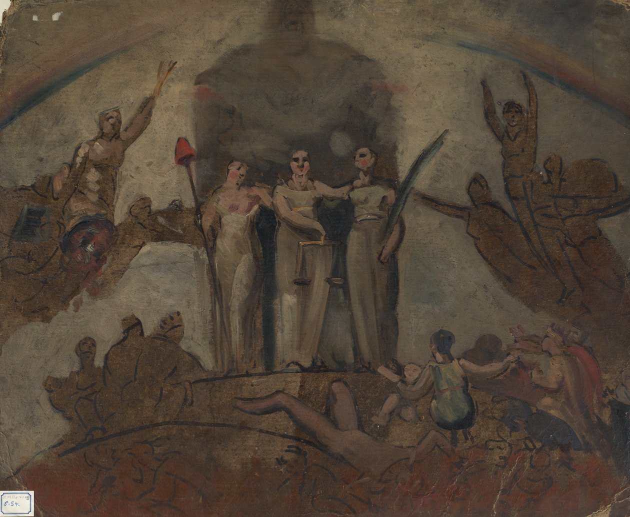 Studie für eine Figurenkomposition von William Etty
