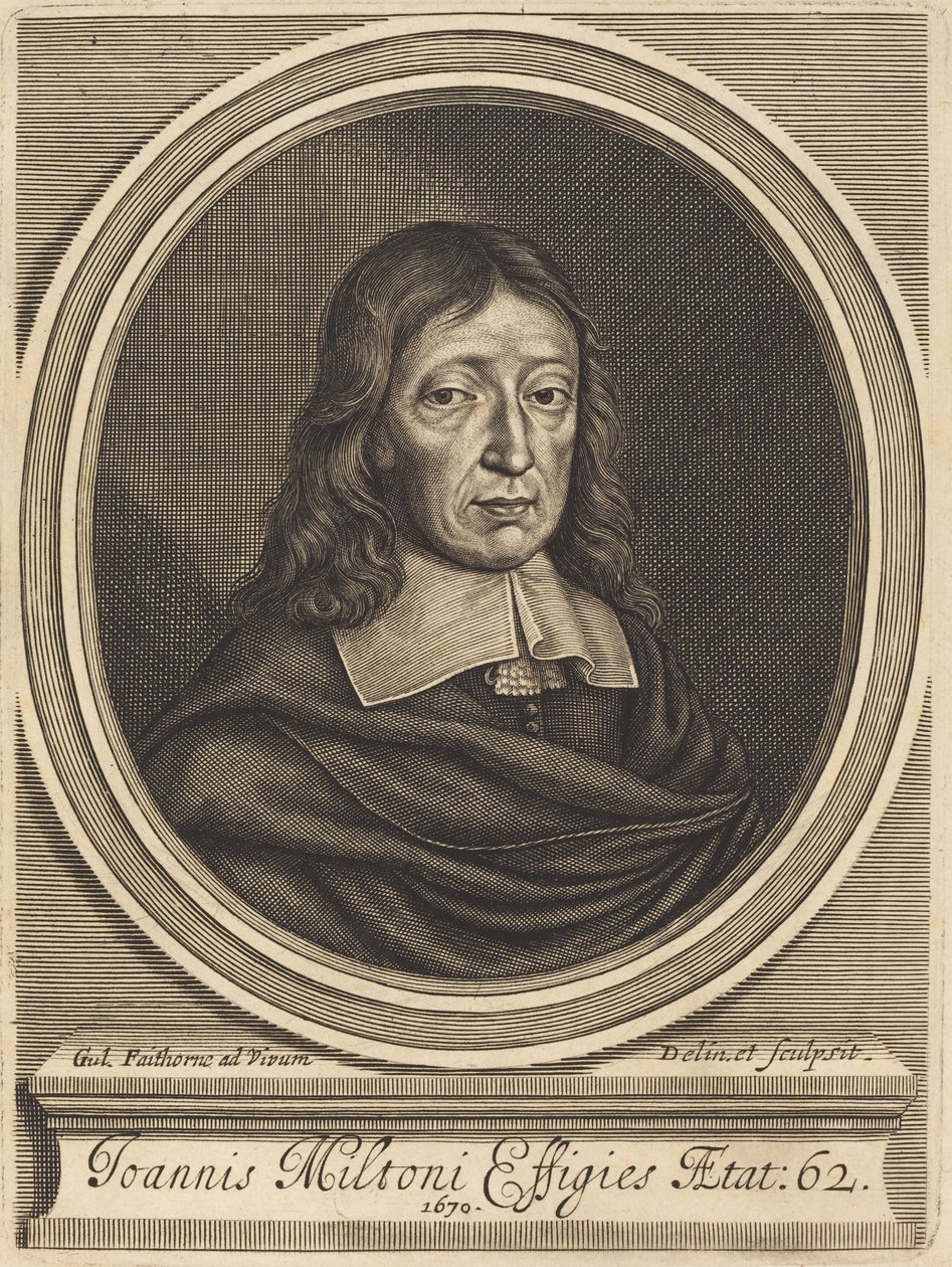 John Milton von William Faithorne