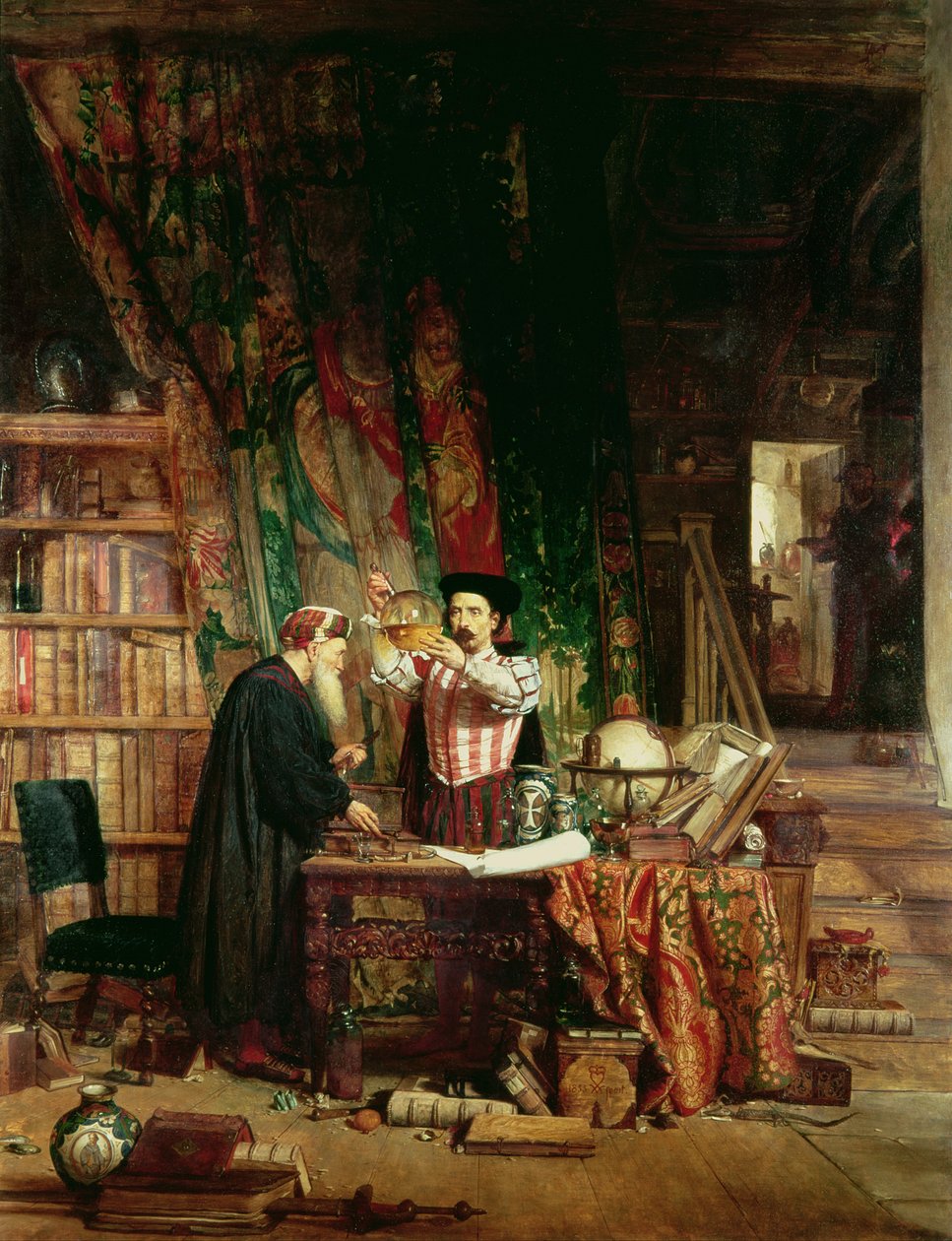 Der Alchemist, 1853 von William Fettes Douglas