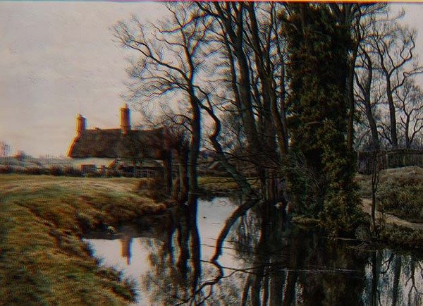 Am Fluss von William Fraser Garden