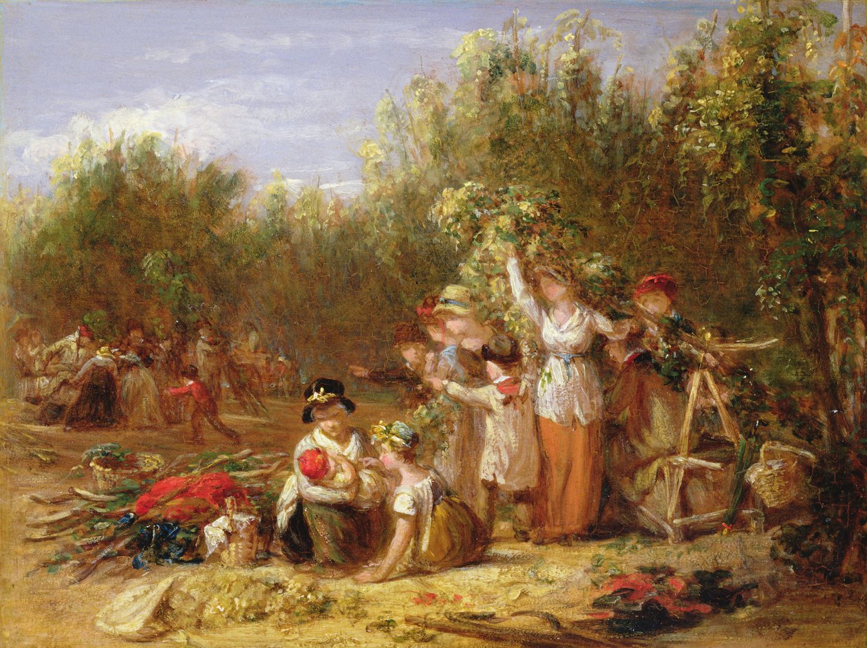 Der Hopfengarten von William Frederick Witherington