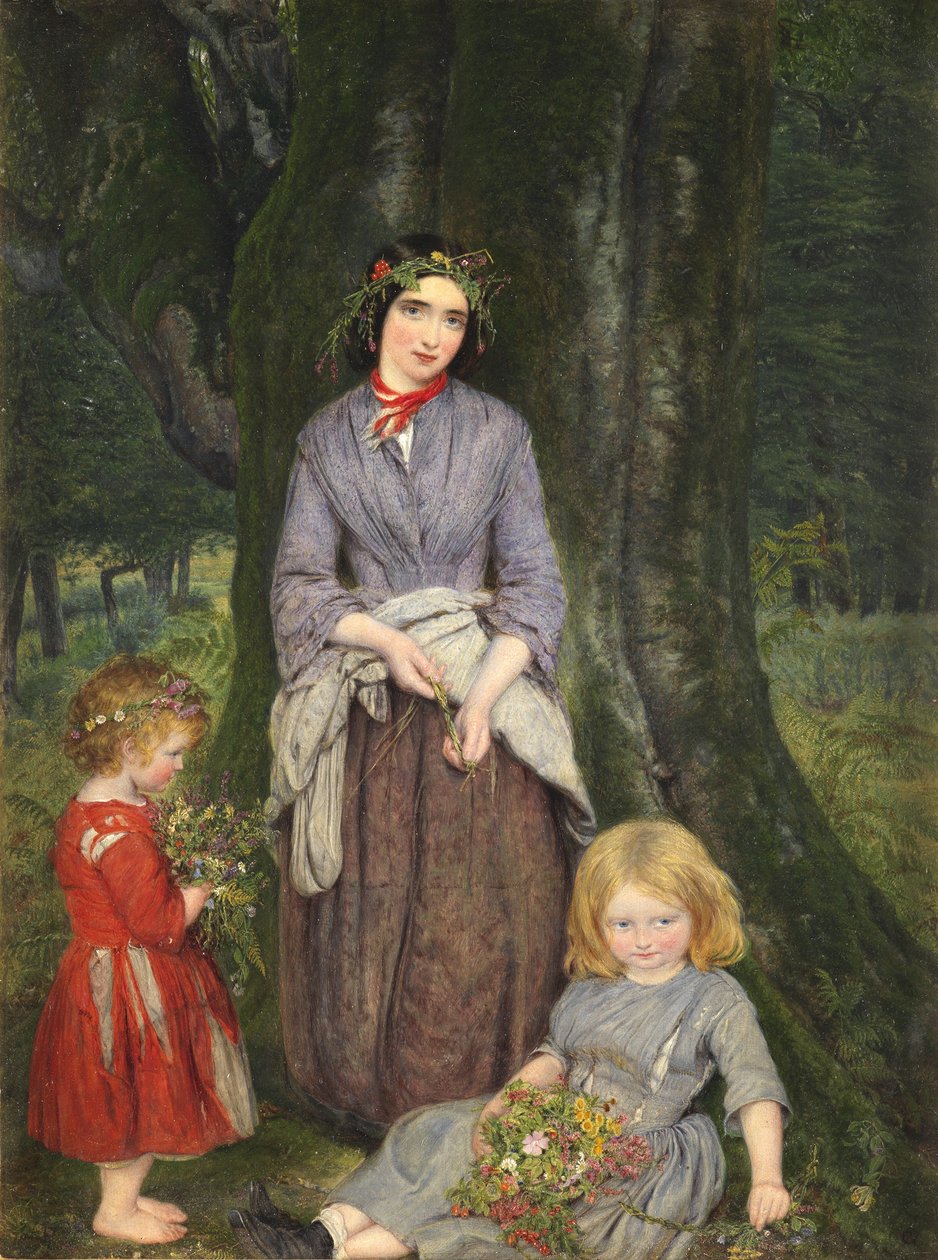 Blumenmädchen von William Gale