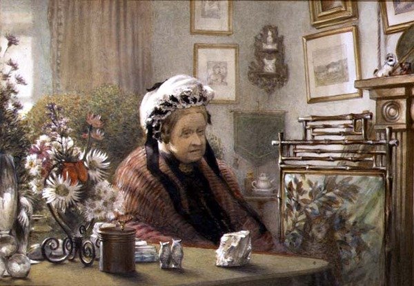 Miss Susan Beever in Thwaite von William Gersham Collingwood