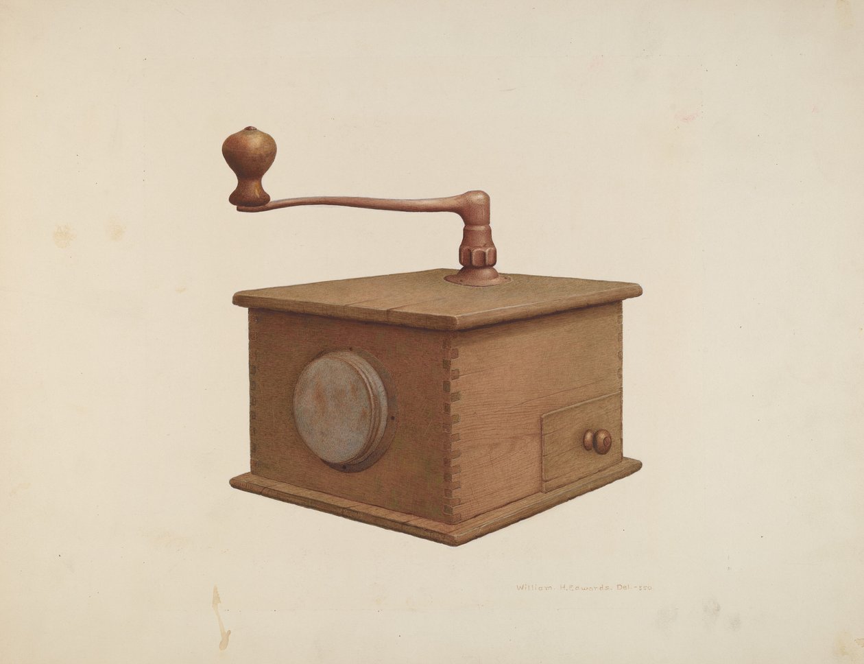 Kaffeemühle von William H Edwards