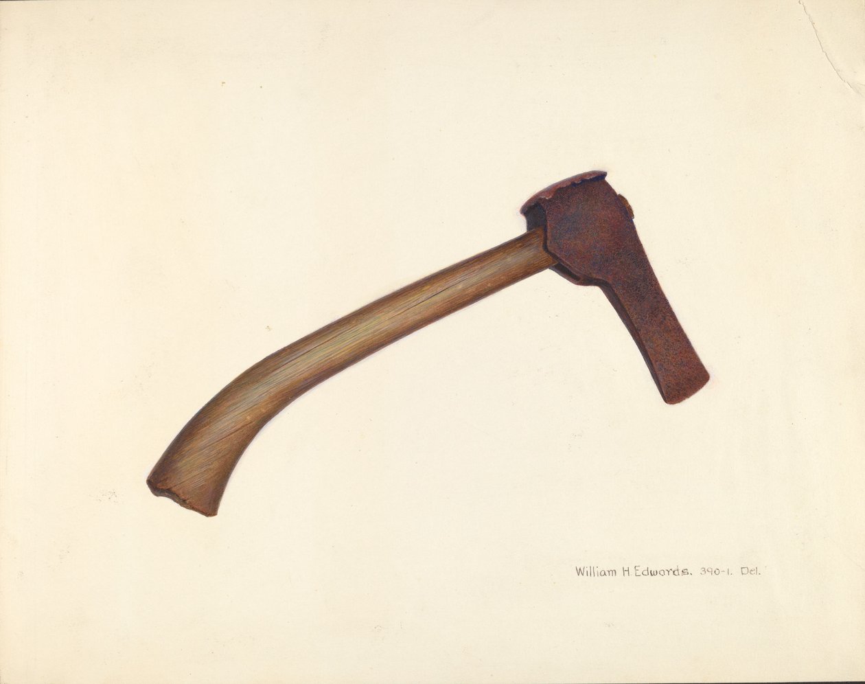 Postaxt von William H. Edwards