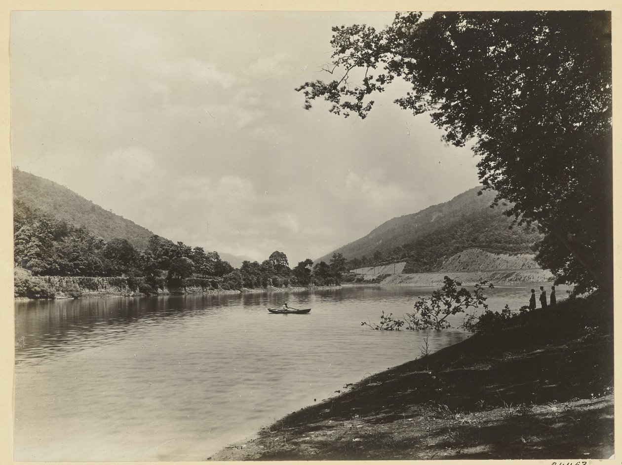 Der Juniata River, Lewistown Narrows von William H. Rau