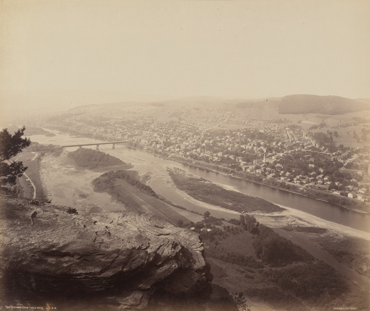 Towanda vom Table Rock von William H. Rau