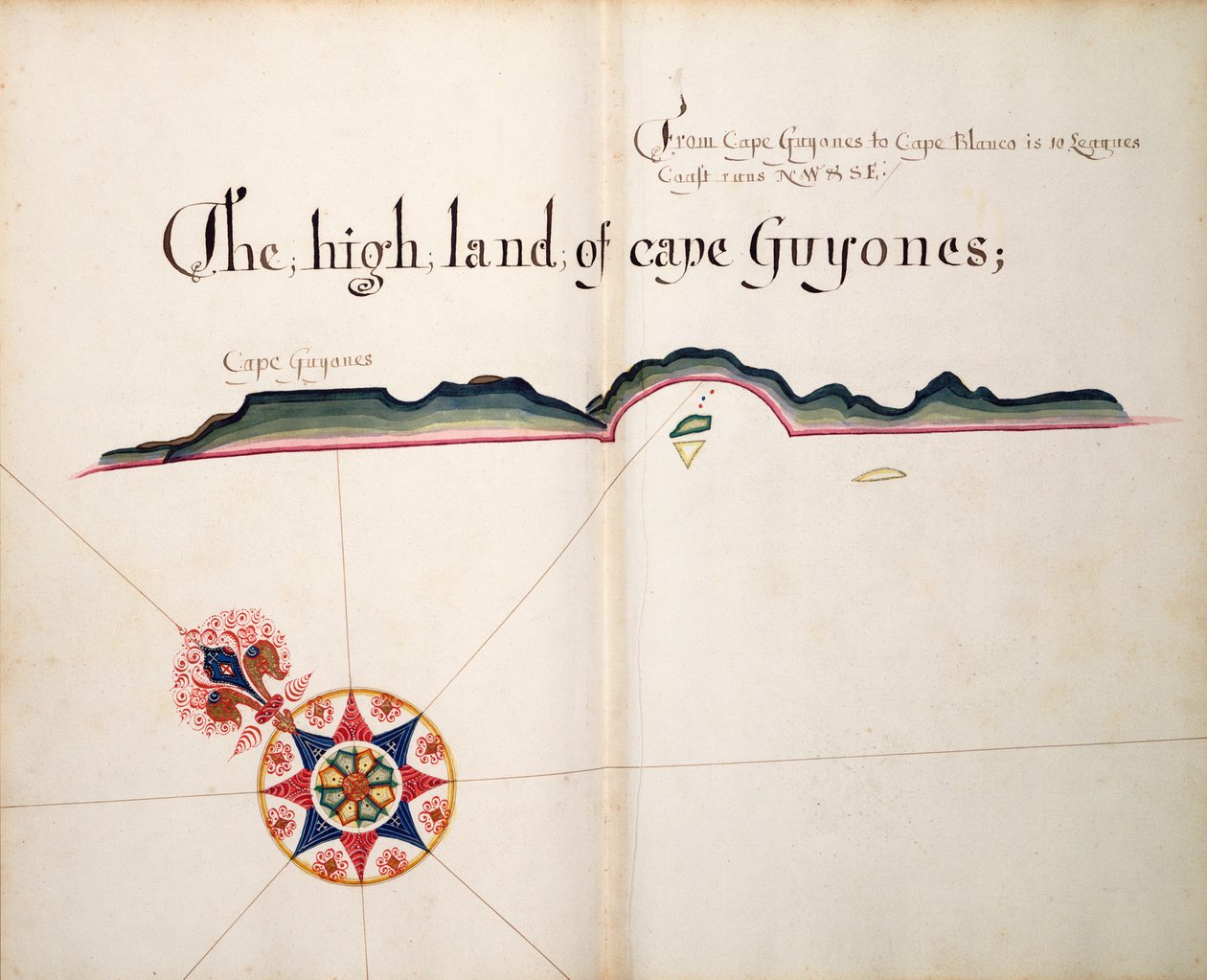 Das Hochland von Kap Guyones von William Hack