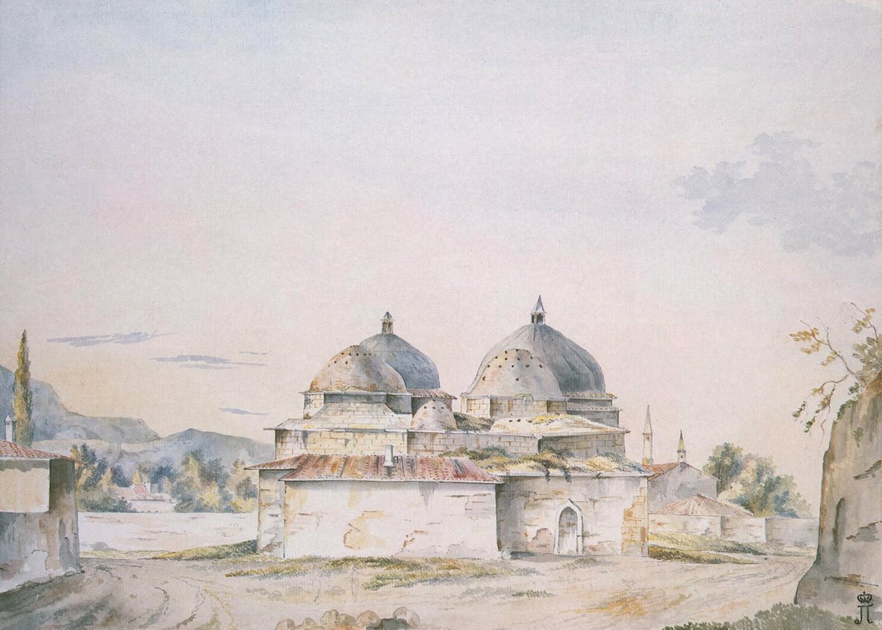 Bäder in Bakhchisaray, 1787 von William Hadfield