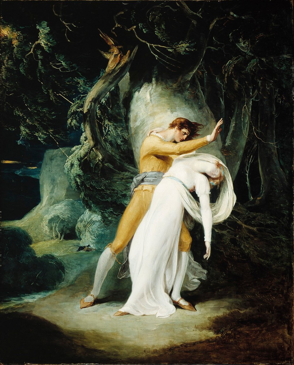 Celadon und Amelia von William Hamilton