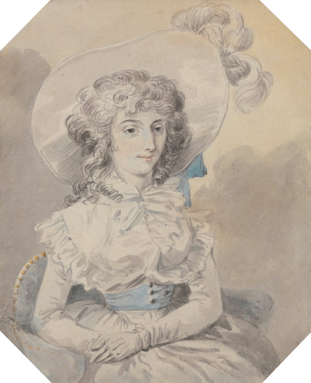 Fräulein Charlotte Sandby von William Hamilton