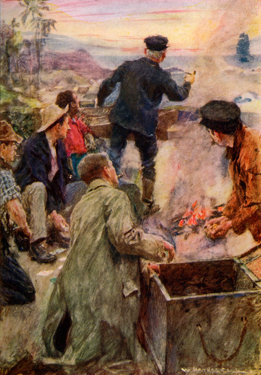 Der Schiffbrüchige - Roman von William Hatherell