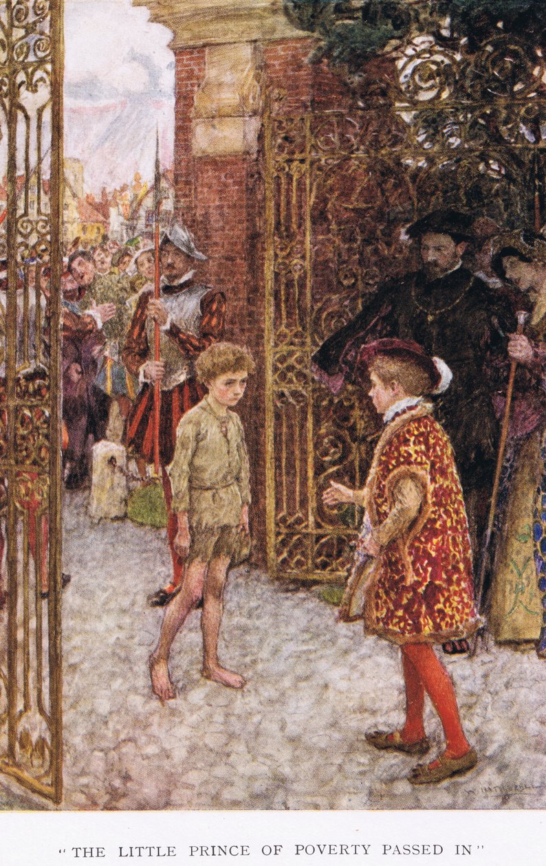 Der kleine Prinz der Armut zog vorbei von William Hatherell