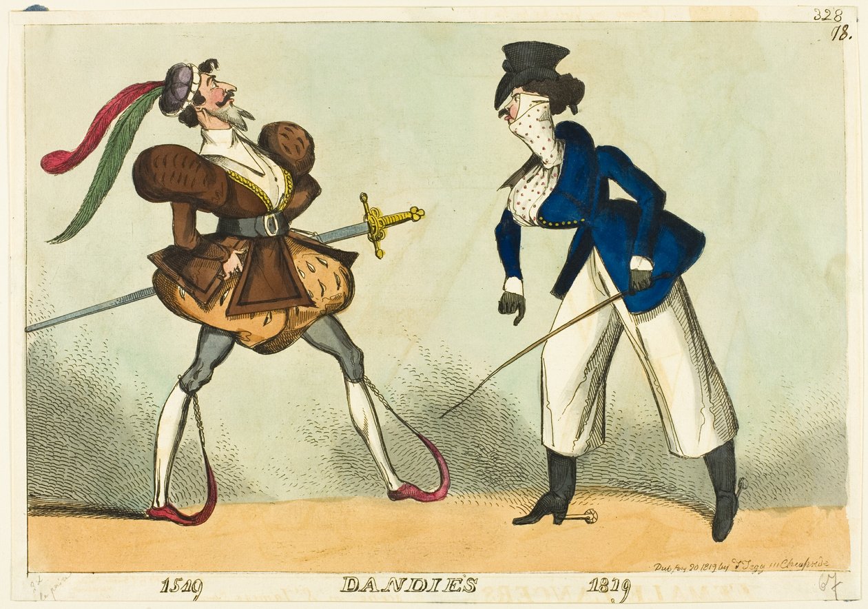 1519 Dandies 1819 von William Heath