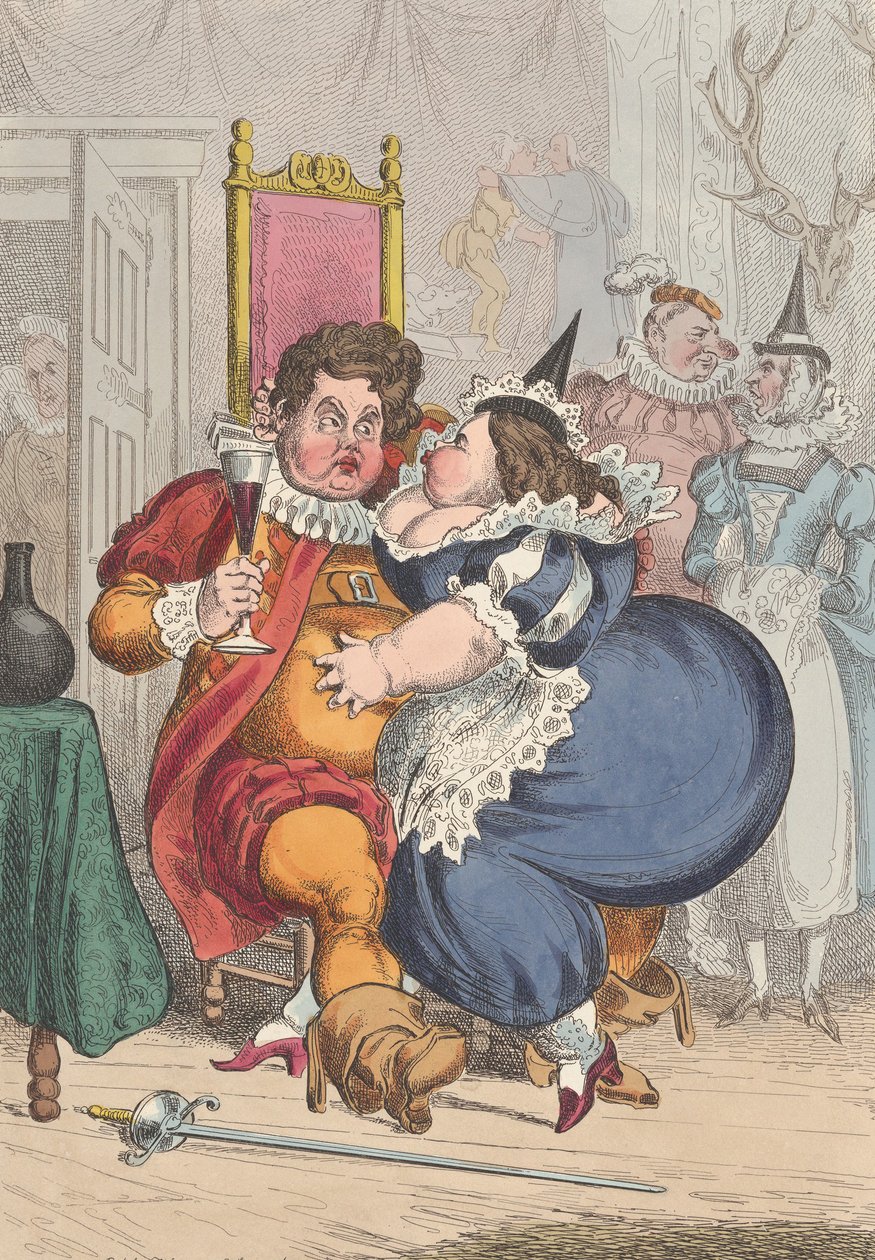 König Heinrich IV, ca. 1827 von William Heath