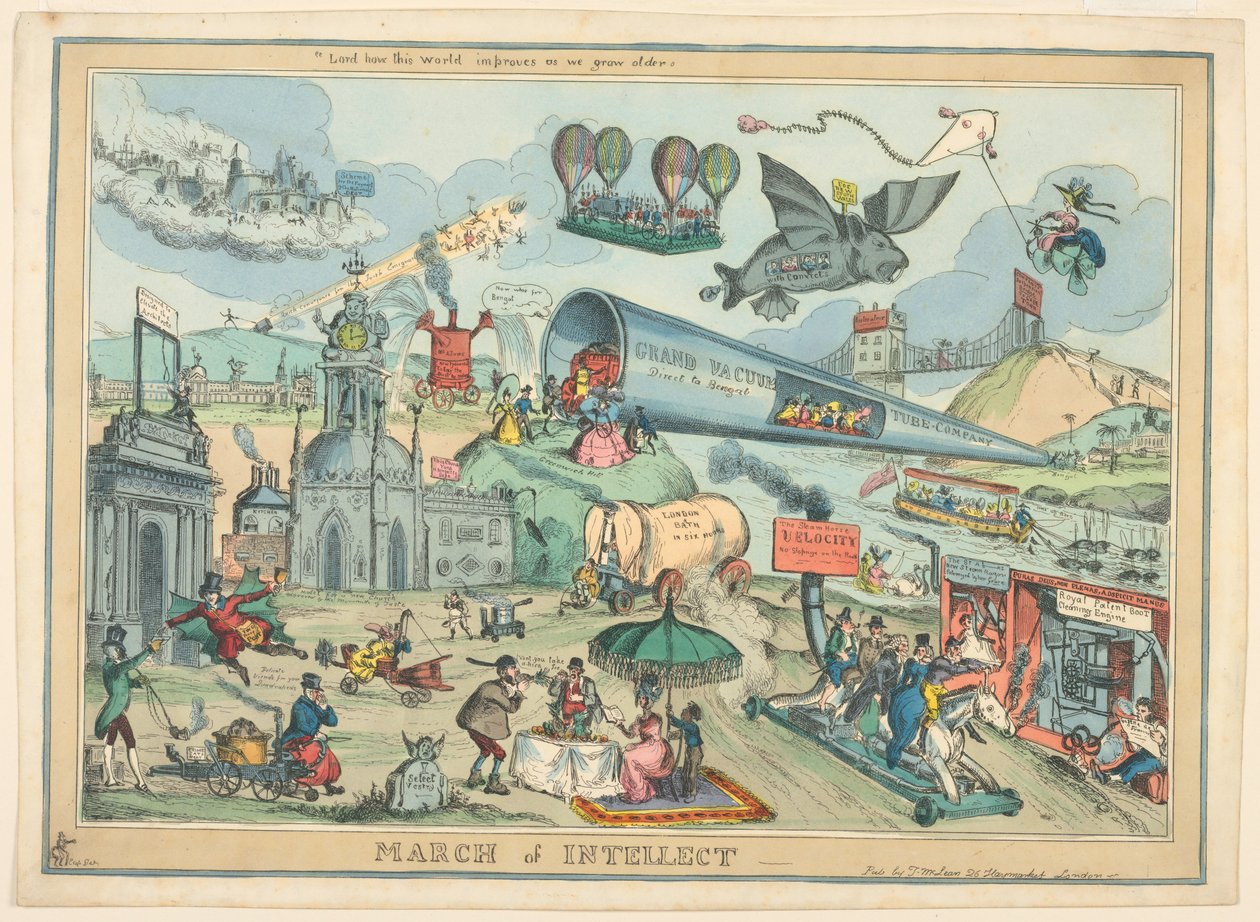 Marsch des Intellekts von William Heath