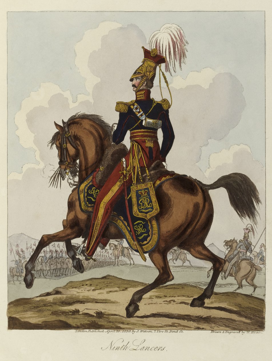 Neunte Husaren, 1820 von William Heath