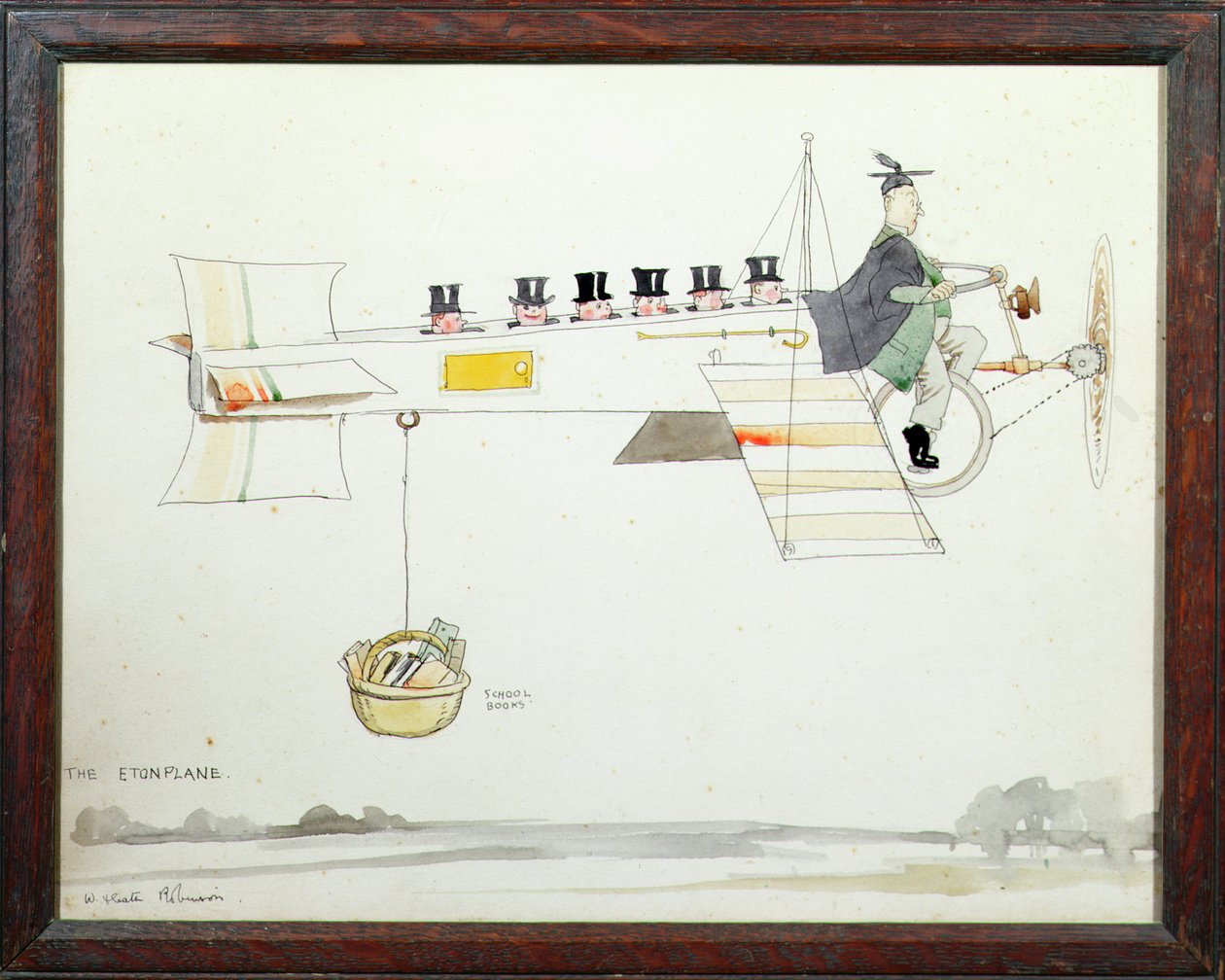 Die Eton-Ebene von William Heath Robinson