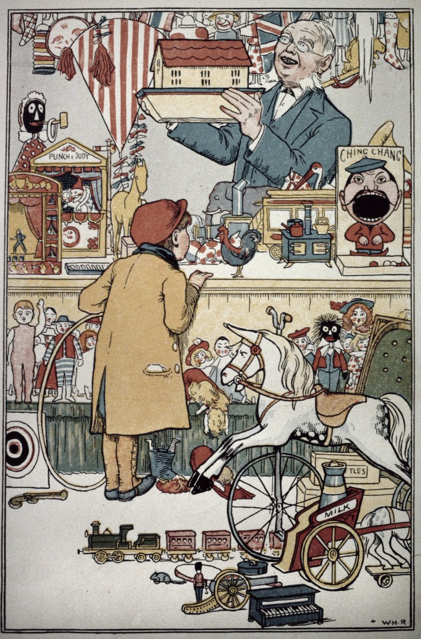 Der Spielzeugladen, 1900 von William Heath Robinson