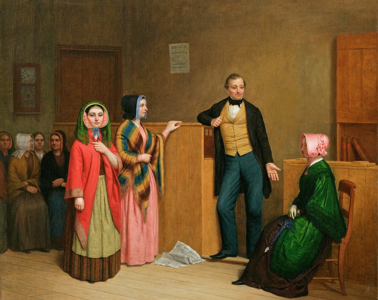 Ein Frauenarbeitsamt von William Henry Burr