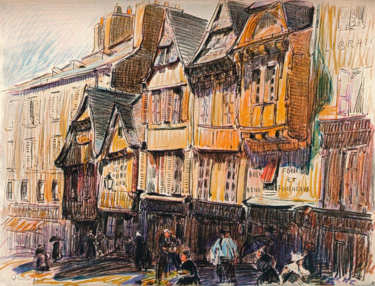 Quimper, ca. 1908 von William Henry Charlton