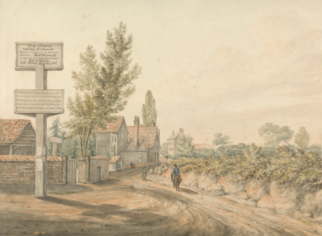 Eingang zu Brentford von William Henry Harriott