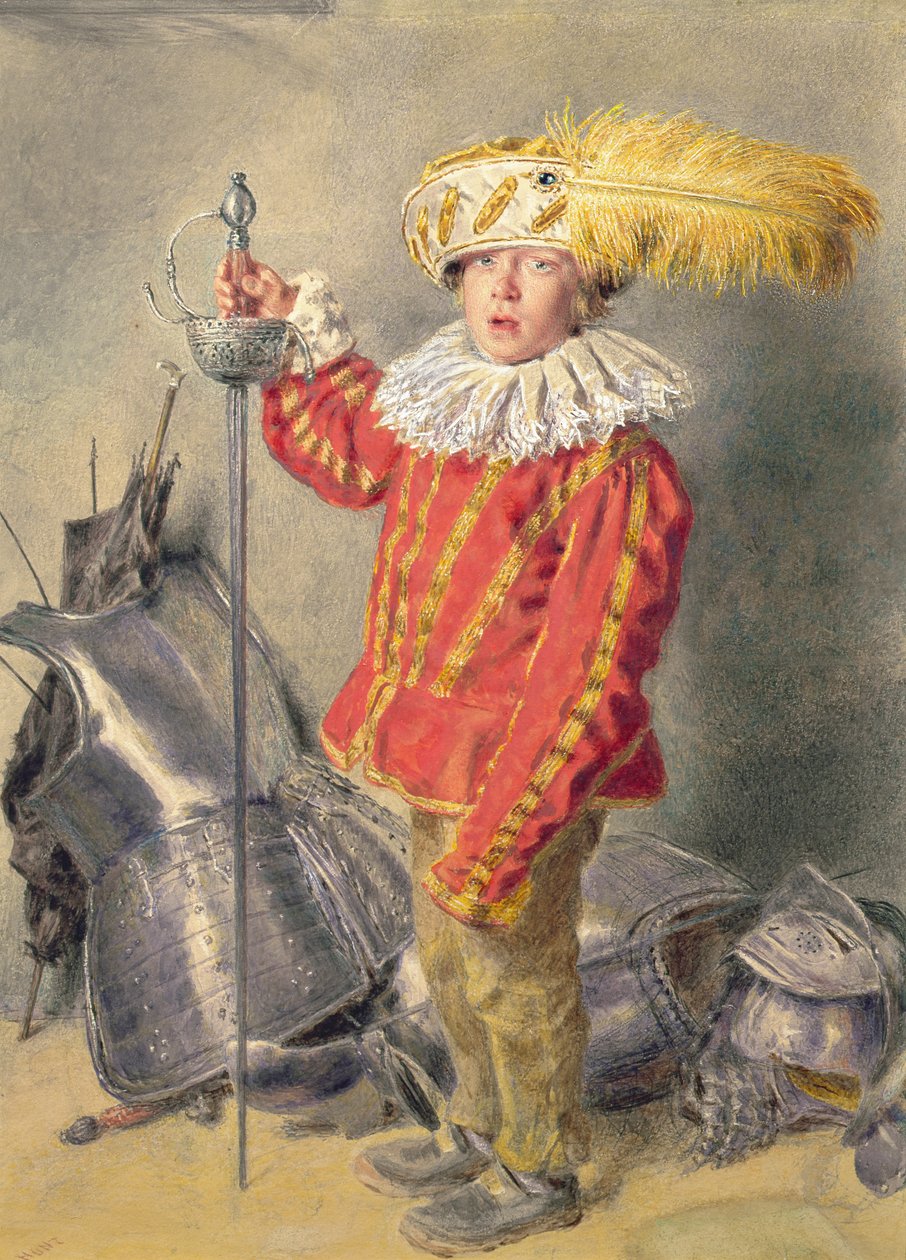 Ein tapferer Krieger von William Henry Hunt