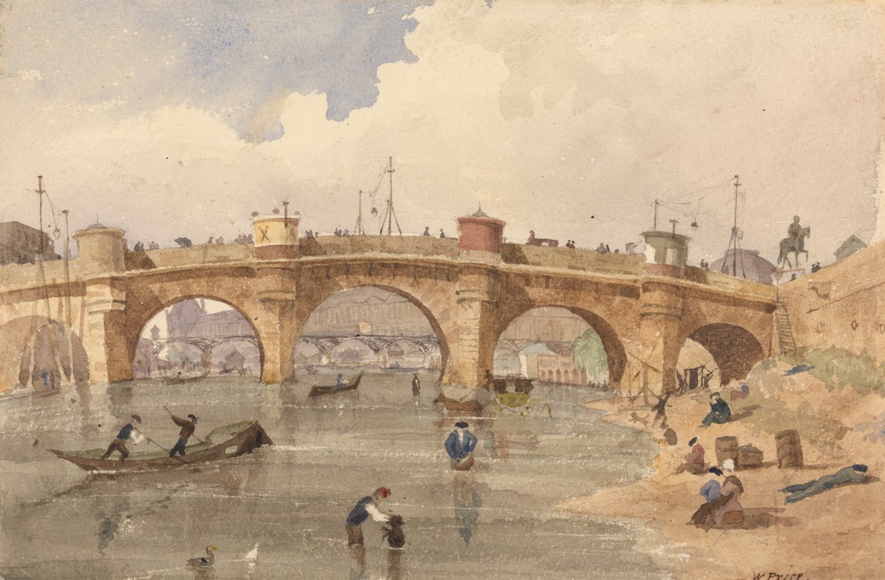 Die Pont Neuf von William Henry Lake Price