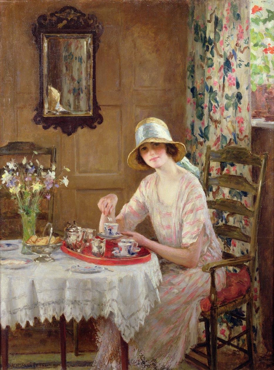 Nachmittagstee von William Henry Margetson