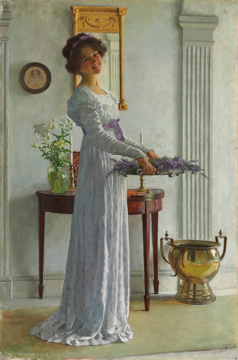 Frischer Lavendel von William Henry Margetson