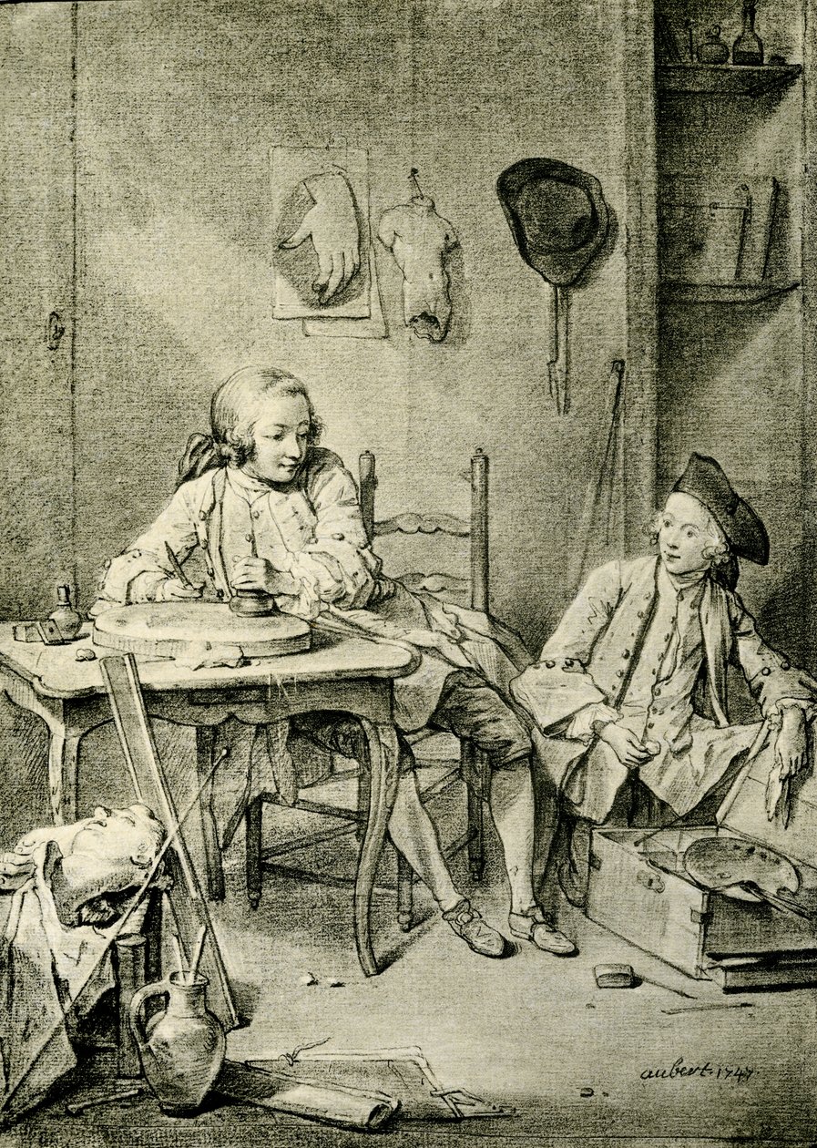 Zwei Malerjungen von William Henry Pike