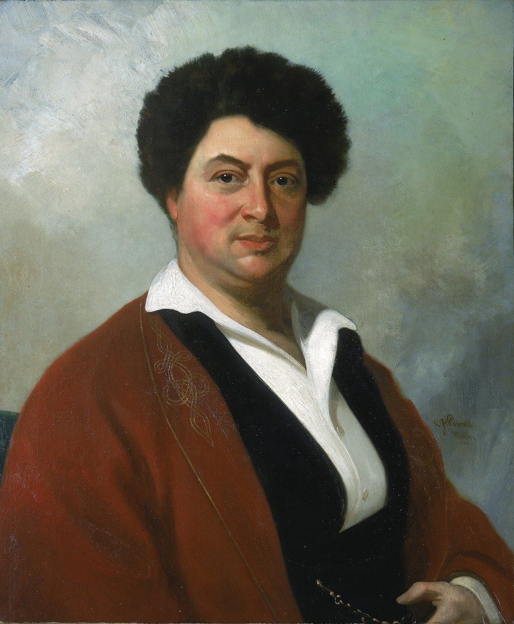Porträt von Alexandre Dumas von William Henry Powell