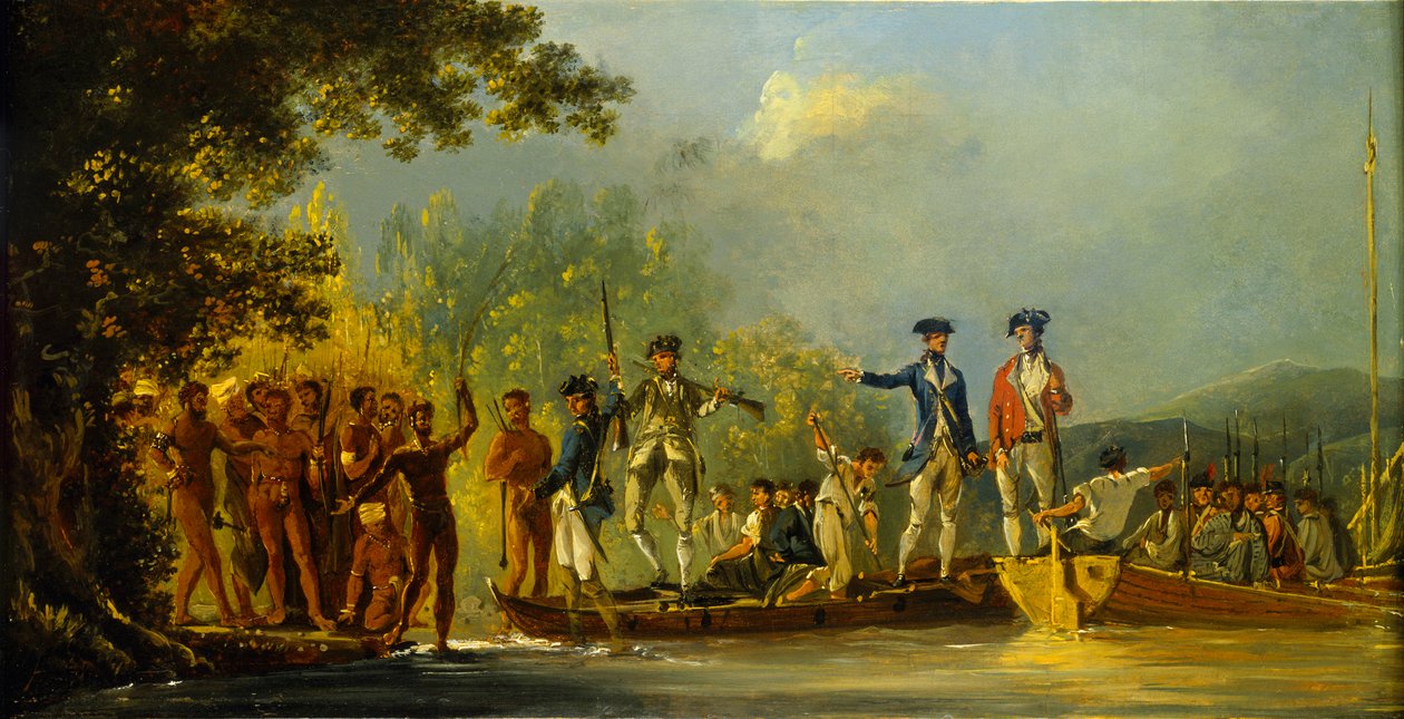 Landung in Mallicolo von William Hodges