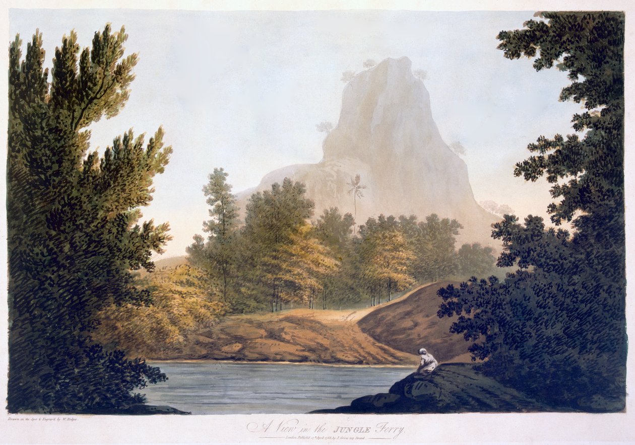 Ansicht des Dschungels, 1788 von William Hodges