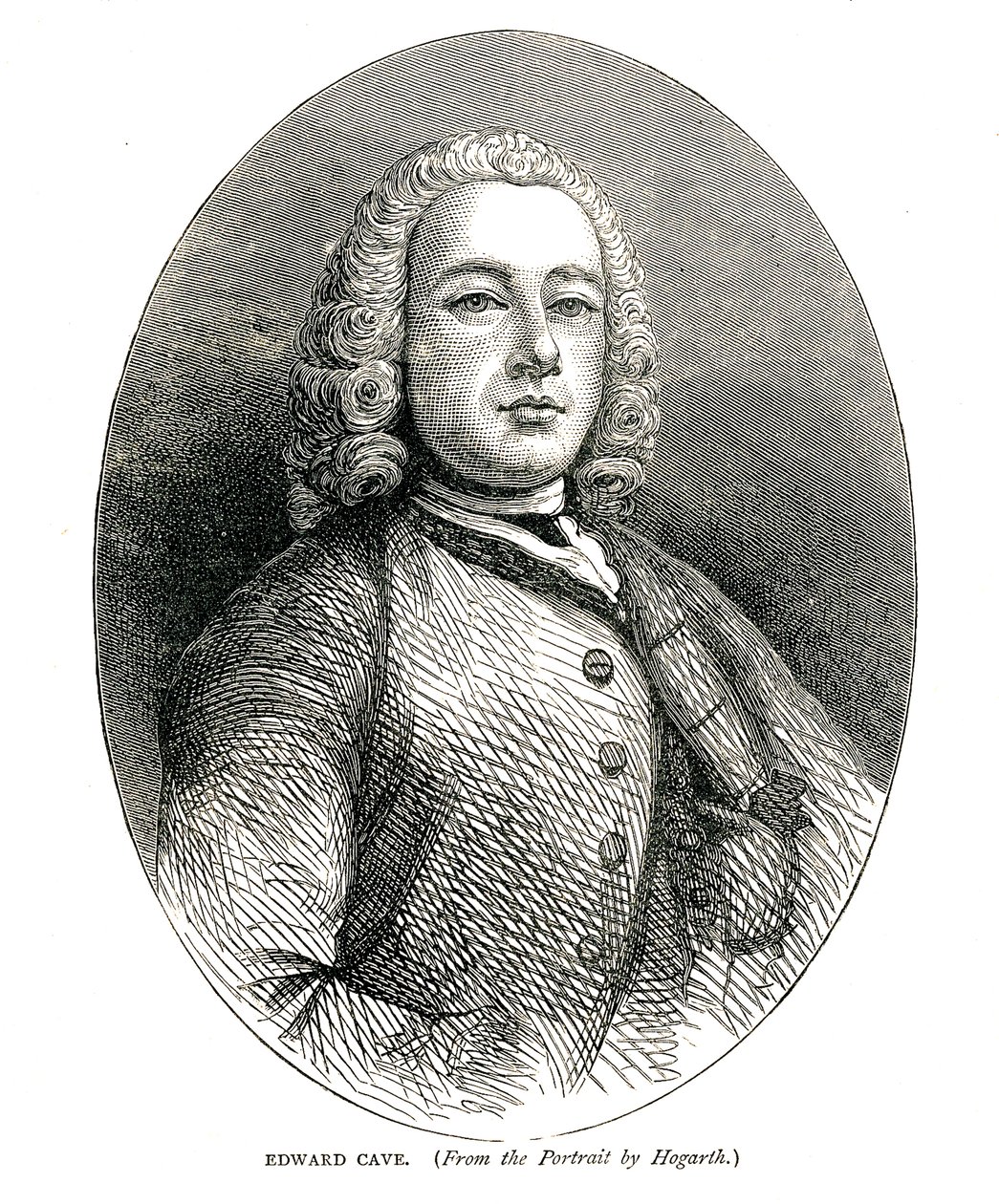 Edward Cave von William Hogarth