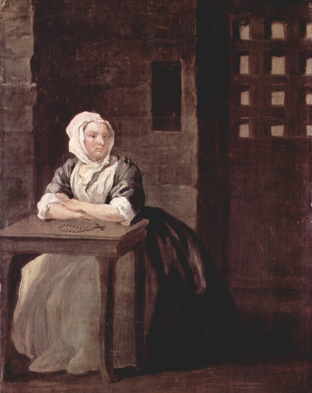 Sarah Malcolm (gestorben 1733) von William Hogarth
