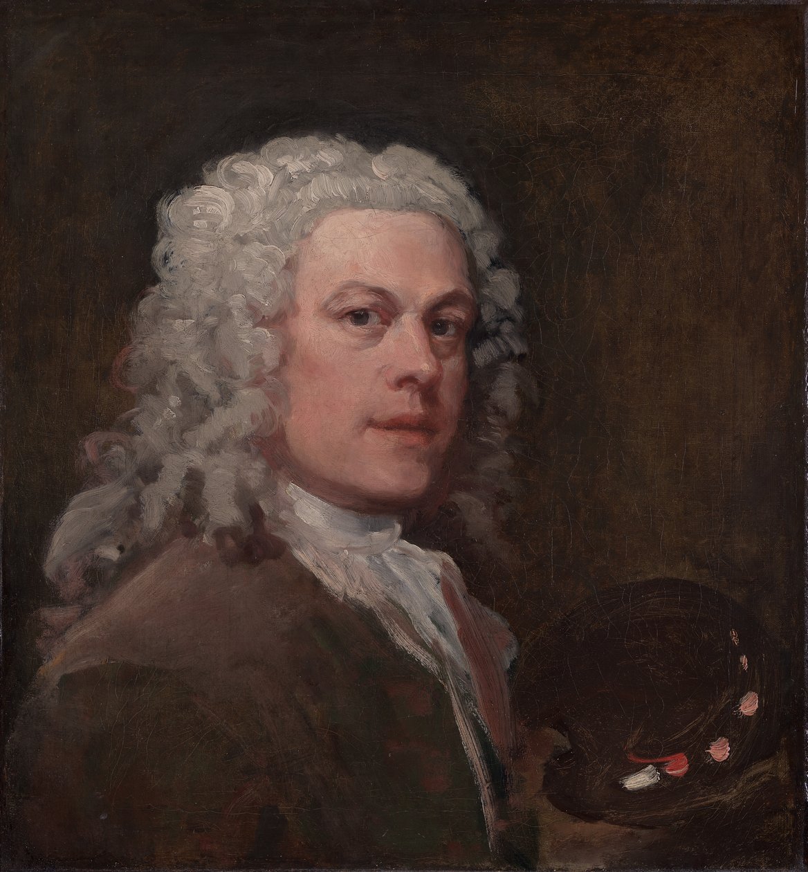 Selbstporträt von William Hogarth
