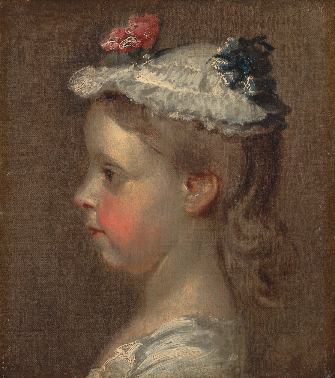 Studie eines Mädchens von William Hogarth