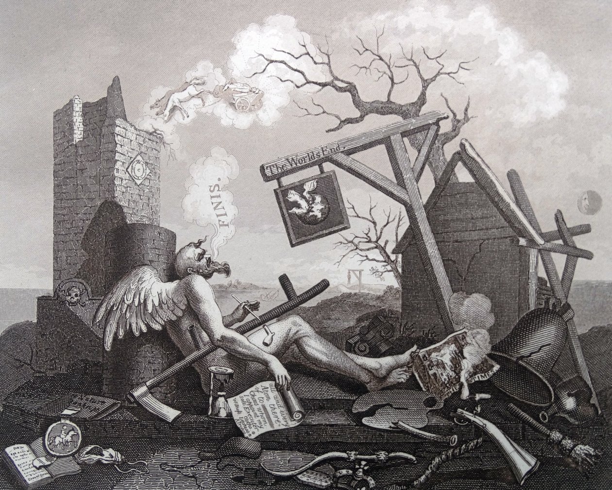 Schwanzstück oder Das Bathos von William Hogarth