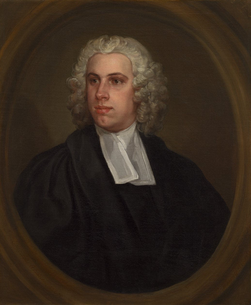Der Revd. John Lloyd, DD von William Hogarth