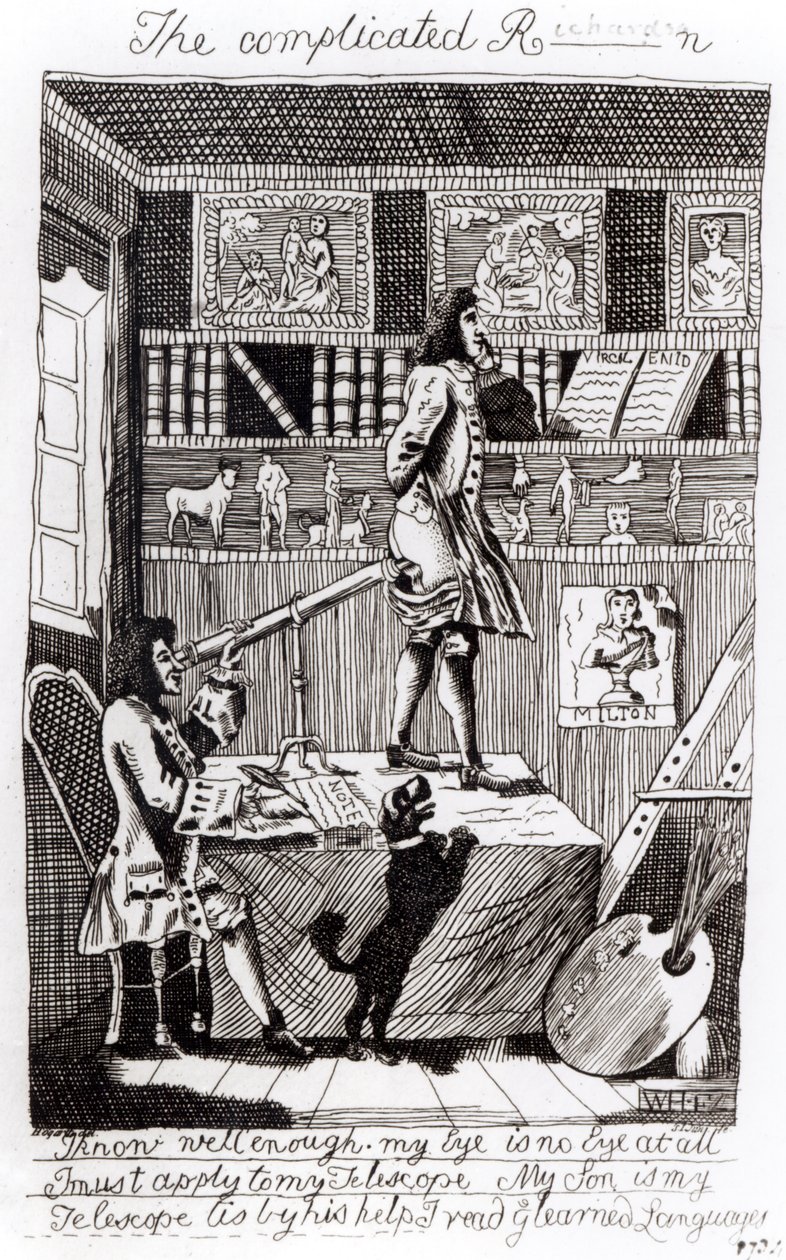 Der komplizierte Richardson, 1724 von William Hogarth