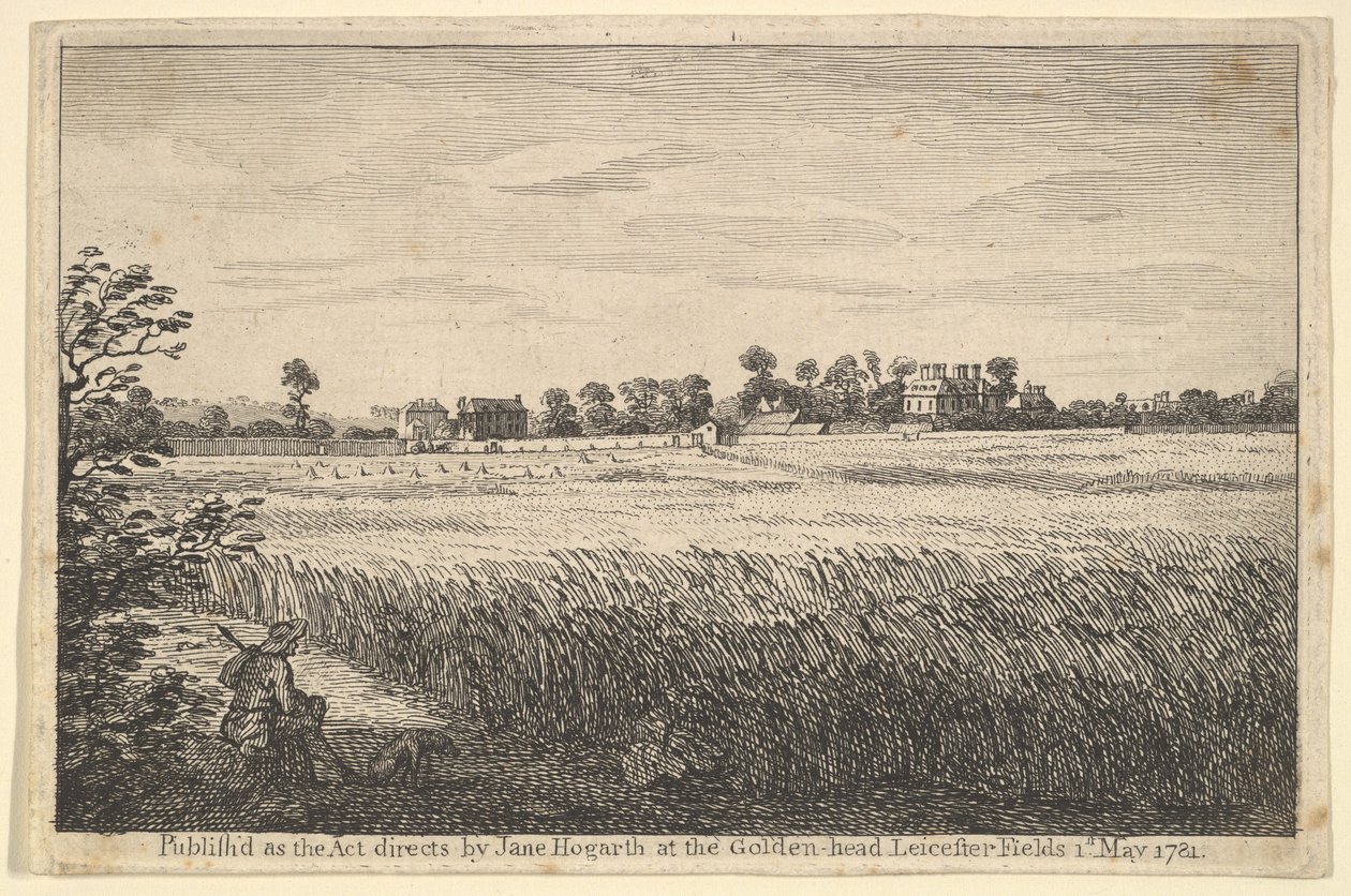Ansicht von Ranbys Haus von William Hogarth